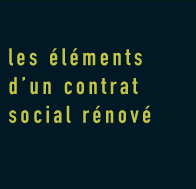 un contrat social rénové
